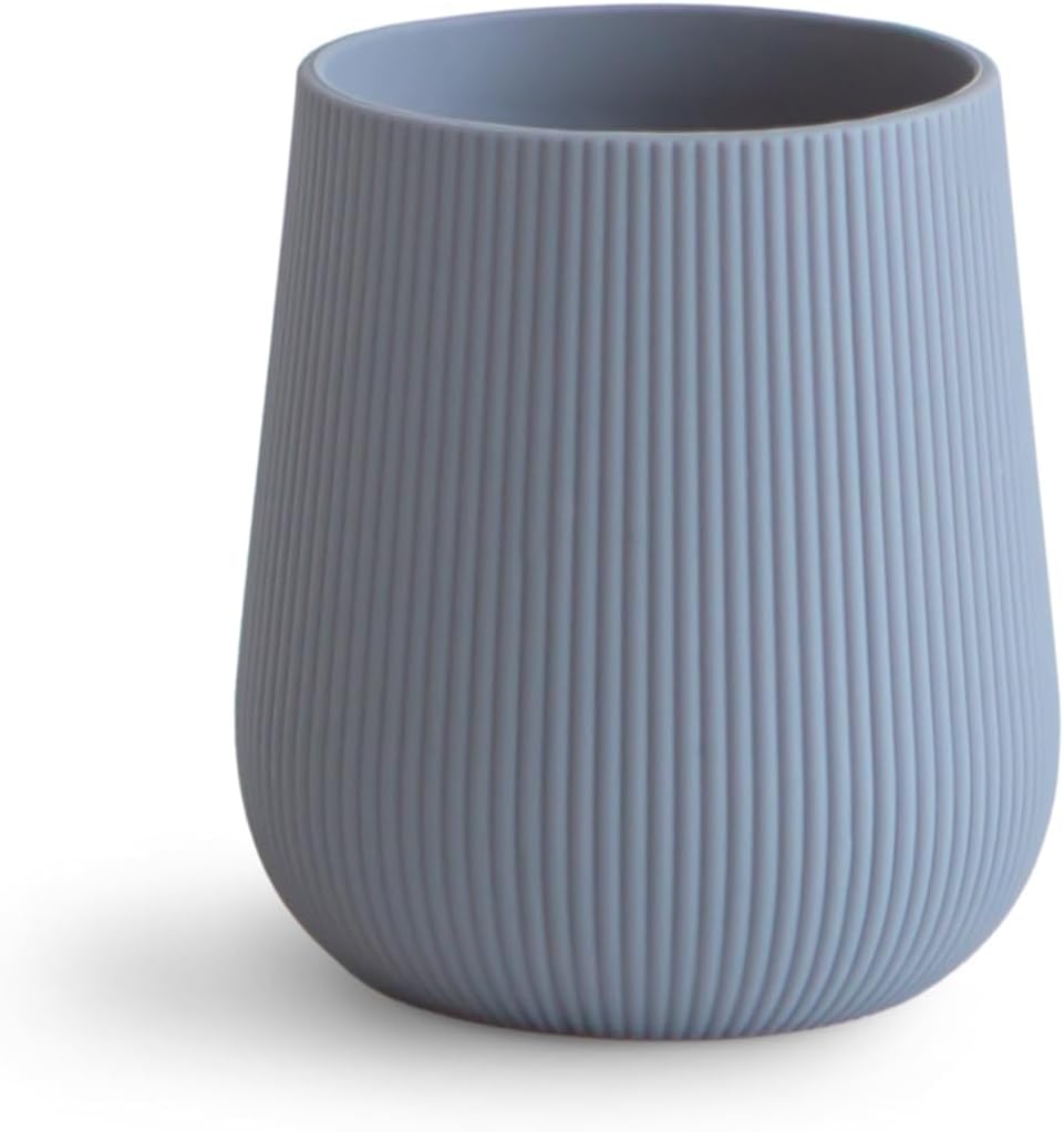 mushie Silicone Baby Starter Training Cup | 6 Months+ (Tradewinds)