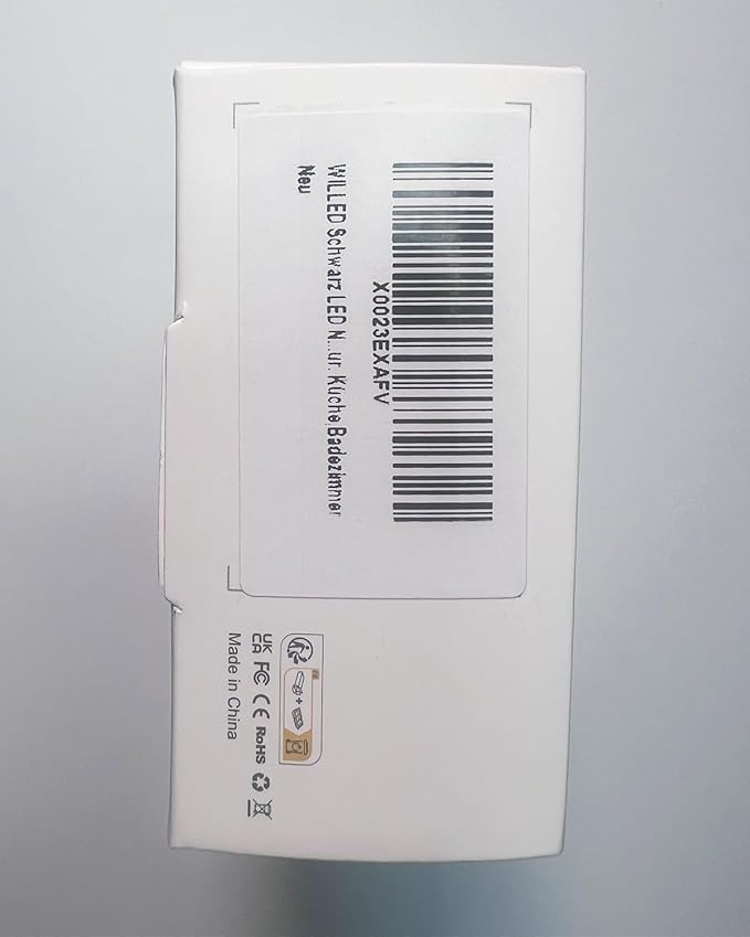 WILLED Rechargeable Night Light, Wireless Stair Lights Indoor, Warm White Motion Sensor Light Indoor, Stick-Anywhere, Battery Powered Night Light for Hallway, Stairway, Bathroom, Bedroom, 6 Pack