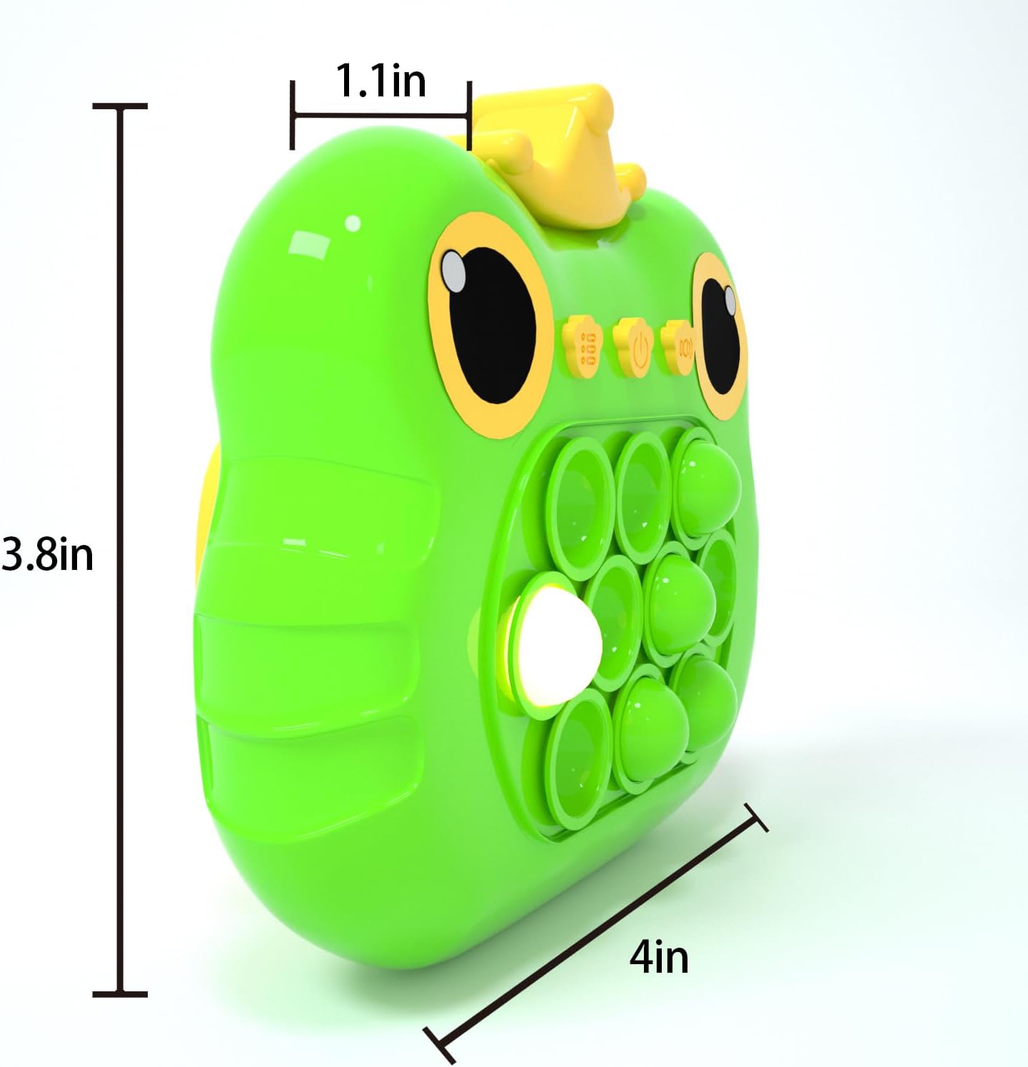 Pop GameToys for Kids 6-12, Fidget Toys for Autism Sensory Toys Mini Games,Bubble Stress Fingertip Luminescence Light Up GameBirthday Gifts for Boys, Girls