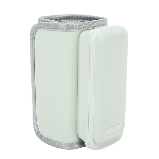 Baby Bottle Warmer, Portable Bottle Warmer, Fast Heating Travel Baby Milk Warmer with LED Display, Constant Temperature Travel Bottle Warmer for Home Family Travel