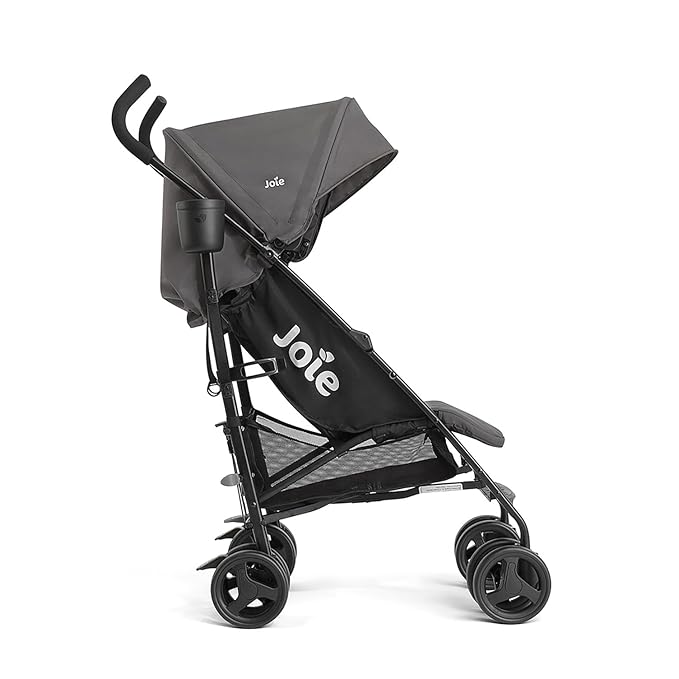 Joie Tansy Umbrella Stroller – Lightweight, Compact Folding with Multi-Position Recline – Travel-Friendly Stroller (Thunder)