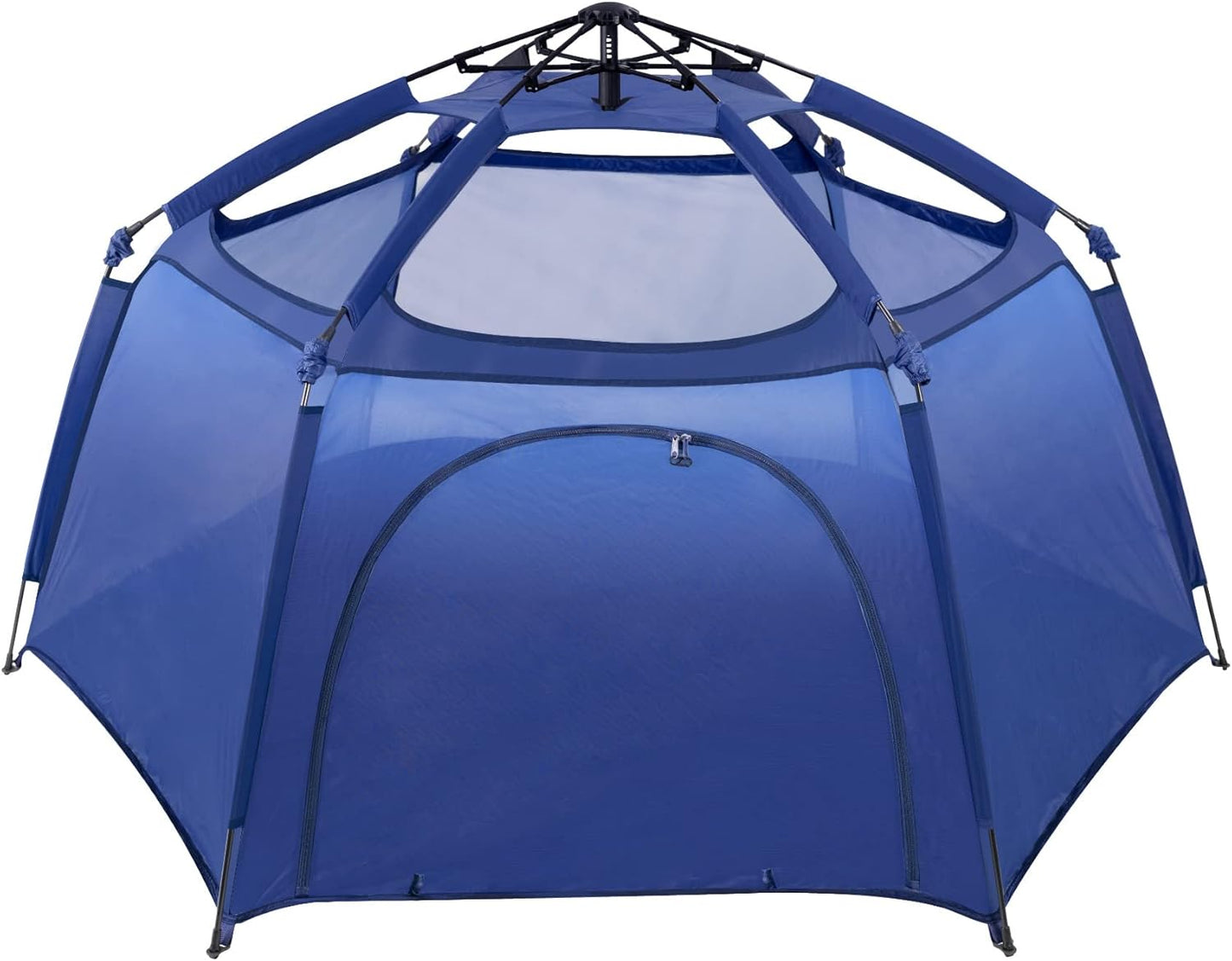 Alvantor Baby Playpen Play Yard 84"x84"x44”Large Pop Up Playpen Foldable Play Tent Indoor & Outdoor Kids Tent Lightweight Safe Space Canopy for Infants Toddlers Pets, Navy