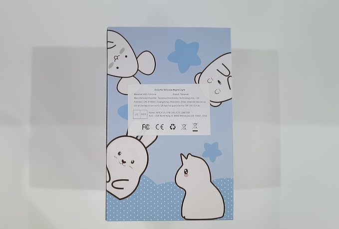 Big Size Night Light, Portable Silicone Bedside Lamp, Multicolor Light with Remote Control, USB Rechargeable led Light for Kids/Baby Bedroom/Adults/Children/Gift - Large Penguin