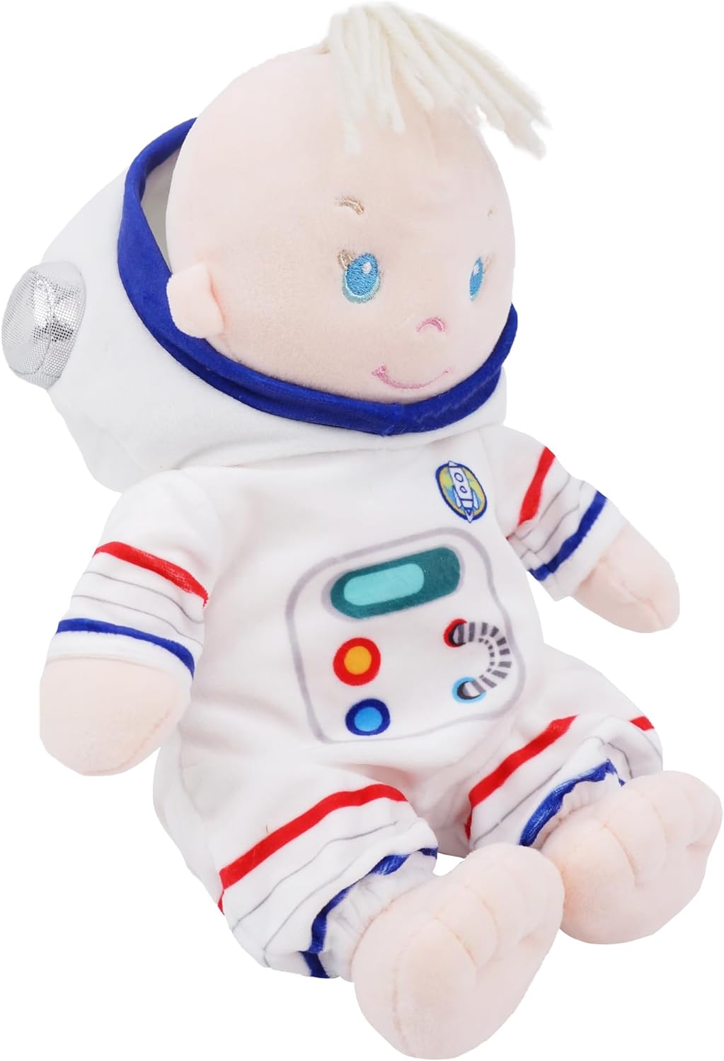 June Garden 12" Sweet Dolly Astronaut - Stuffed Ultra Soft Baby Doll for Birth and Up - Spacesuit Outfit