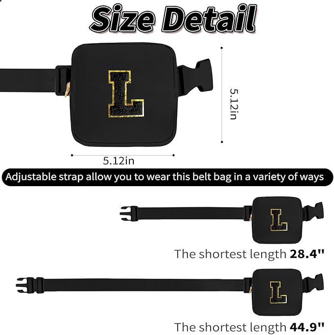 Graduation Gifts for Girls Teens Kids Her - 2024 Graduation Gifts,Mini Crossbody Bag Cute Trendy Stuff Graduation Essentials Accessories - Black,L