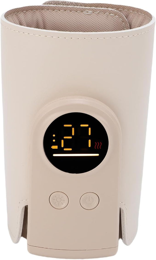 Bottle Warmer, Faster Heating Baby Milk Warmers for All Bottles with Accurate Temp Control Water Bath Tech and Auto Shut Off, Bottle Warmer for Breastmilk and Formula (6000mah)