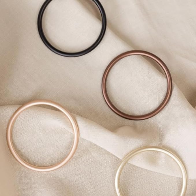 WildBird - Ring Sling Baby Carrier - Newborn to Up to 35 lbs - for Moms, Dads & Caregivers - 100% Natural EuropeanLinen Fibers - Versatile & Adjustable - 74” Size - Sparrow Fabric & Rose Gold Ring