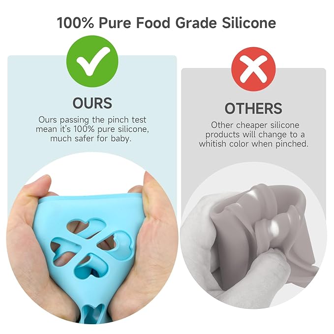 MORLIKE 4 Pack Silicone Sleeves Fit for 9 oz/270 mL Dr. Brown's Wide Neck Glass Baby Bottle, 100% Silicone Covers Protect Baby Glass Bottle, Easy to Grip Bottle Holders for ‎WB93703-WEB ‎WB91700-P4