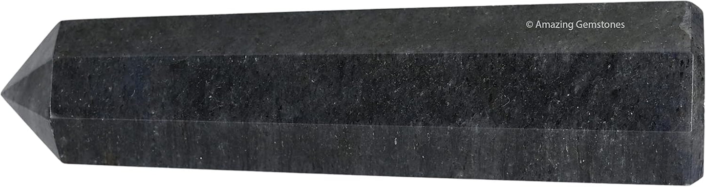 Amazing Gemstone Blue Aventurine Crystal Towers ~ Natural Healing Crystal Point Obelisk for Reiki Healing and Crystal Grid (3- Inch)