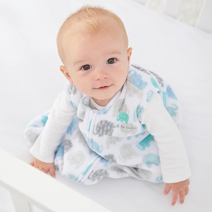 HALO Micro-Fleece Wearable Blanket, Swaddle Transition Sleeping Bag, TOG 1.0