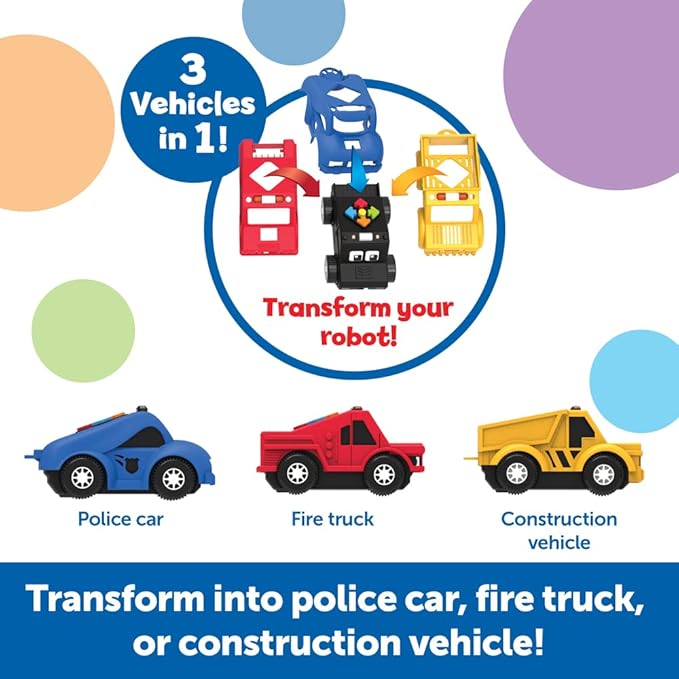 Learning Resources Switcheroo Coding Crew - Code Games for Boys and Girls, Robotics for Kids, STEM Programming, Engineering Gift Set, Montessori Activity Toy, Problem Solving School Projects