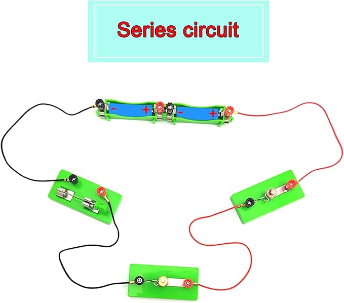 Science Buddies Basics STEM Electrical Circuit Kit Kids for Middle School Simple Classroom Electricity Circuit Kit for Kids Age 8-12 Basic