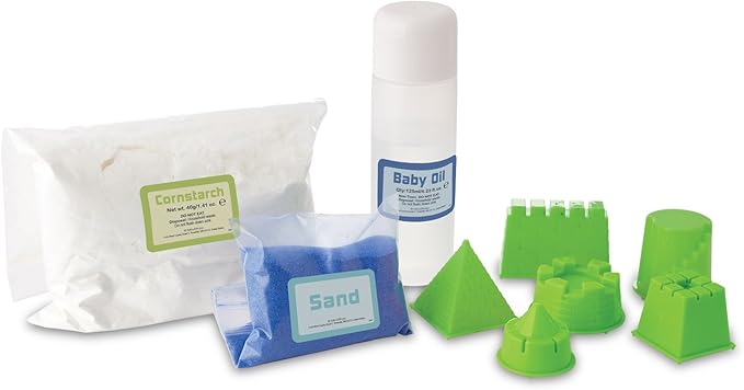 MindWare Science Academy Junior Labs - Make Your own Space Sand Craft with 3 Non-Toxic Ingredients - Early Science Experiments for preschoolers
