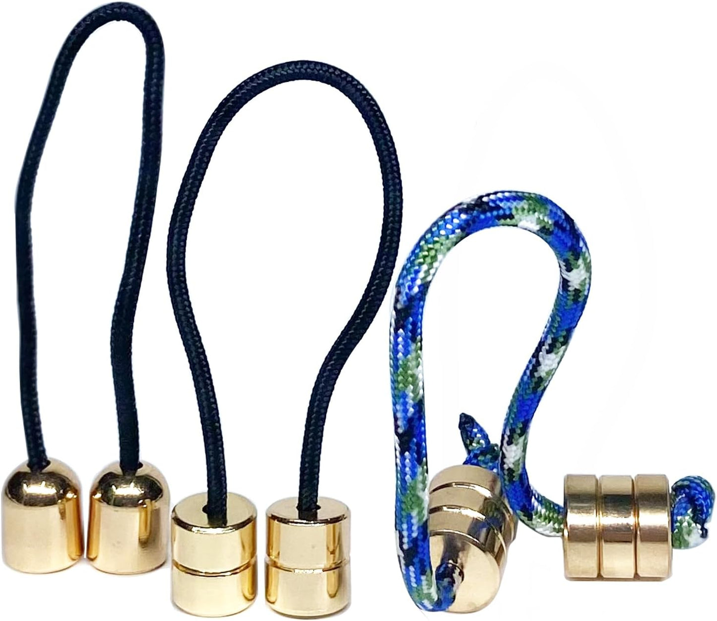 3 Pcs Fidget Beads Fidget Toy Copper Worry Fidget Beads Spin Bump EDC Novelty and Gag for Men Women Teens Skill Players (Bead)