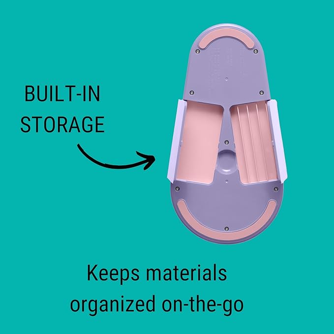 Choose Friendship Bracelet Making Kit – DIY Craft Loom for Kids Ages 8+, New & Improved Design, Includes 20 Threads, Makes 8 Bracelets, Pink “Blush Berry