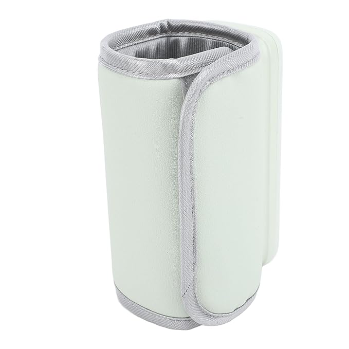 Fast Heating & Long Lasting Warming, Portable Baby Bottle Warmer for Travel, 55℃ 8000mah Rechargeable Travel Bottle Warmer, Precise Temperature Control, Waterless Warming