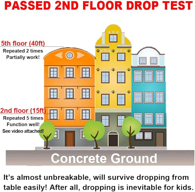 DjuiinoStar Premium Gyroscope: Sturdy&Durable, Pass 2nd Floor Drop Test, Long Spin Time (Play Tricks at Ease, Use Ball Bearings), Educational Physics Anti-Gravity Toy DG-5G