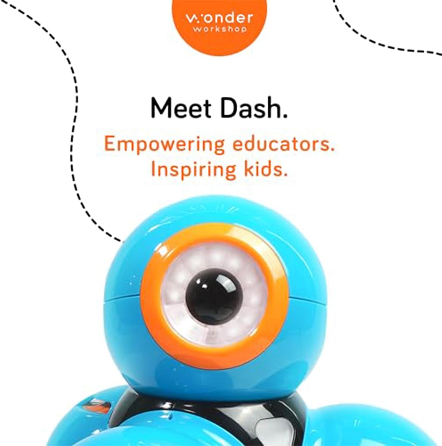 Dash Robot - Coding Robots for Kids 6+ - Voice Activated STEM Robot Toys - Interactive, Educational & Programmable