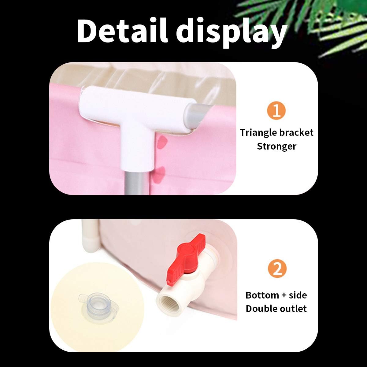 BESTHLS Portable Bathtub for Adult, Foldable Bathtub Folding Soaking Bath Tub,Eco-Friendly Bathing Tub for Shower Stall (Large, Green)