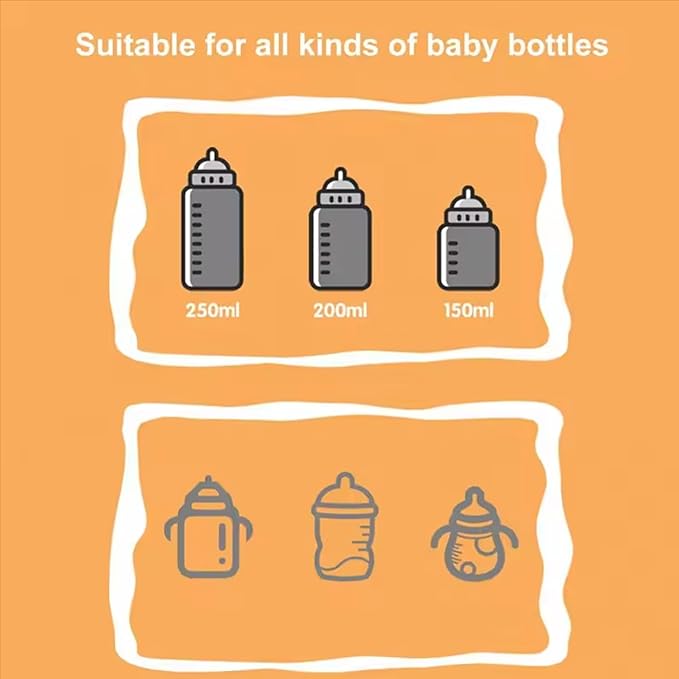 USB Baby Bottle Warmer,Portable Car Travel Bottle Warmer,Three Levels Temperature Adjustment Hook Design Bottle Warmer, Milk Heat Keeper Baby Bottle Warmer