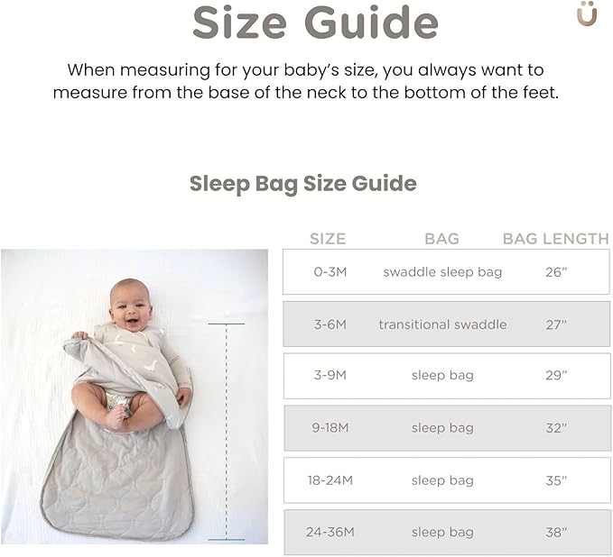 GUNAMUNA Swaddle Wrap for Newborns – Arms In or Out, Easy Diaper Changes with WONDERZiP, Soft Sleep Sack, 2.5 TOG