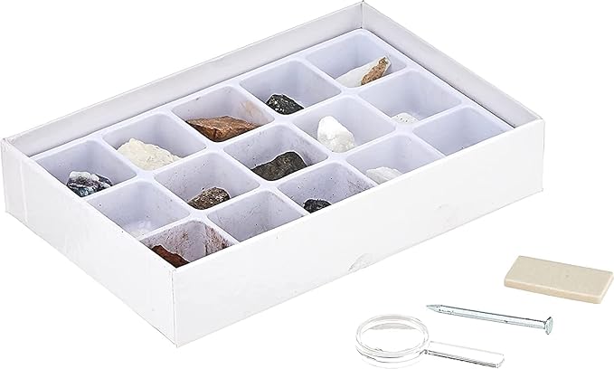 STEM Toy Mineral Science Kit Geology Rock Specimen for Young Geologists