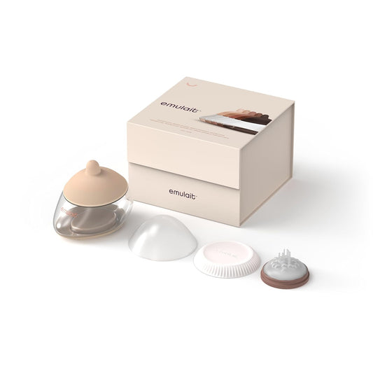 Anatomy Bottle Breast Shaped Baby Bottle - Fair - Shape 4 (Most Common)-Responsive Flow Valve