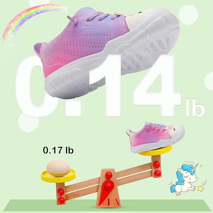 JIASUQI Toddler Shoes for Boys Girls Slip on Sneakers Wide Toe Walking Shoes Toddler Sock Shoes