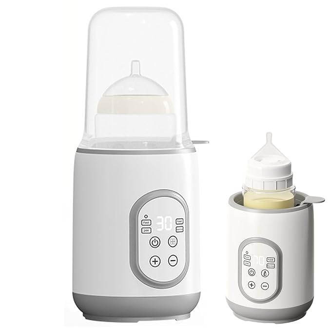 Bottle Warmer Quick Thawing PP Portable Bottle Warmer with Smart Temperature Control for Breastmilk Baby Food