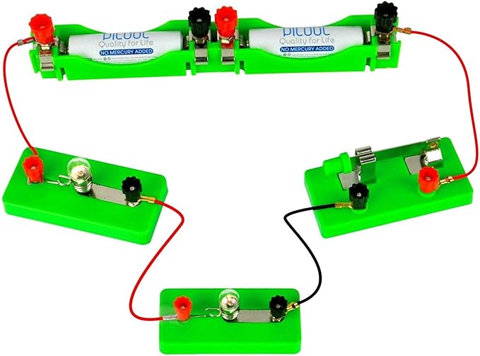 OSOYOO Kids Electricity Science Kit,Hands-on Electricity and Magnetism Experiments for Kids
