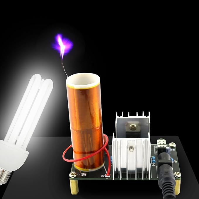 Soldering Practice Kit Music Black Tesla Coil (B)