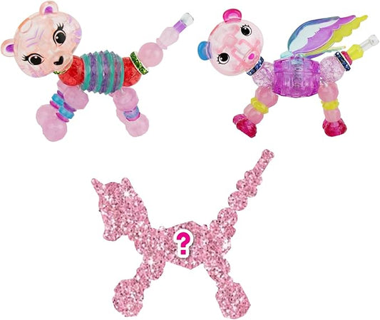 Twisty Petz 3-Pack Jewely Tiger & Cotton Honey Bear - Includes 3 Collectible Petz: 2 You See,1 Surprise! Adorable, collectible petz transform into friendship bracelets, necklace & accessories Girls 6+
