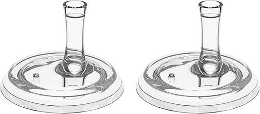 Sippy Straw Nipple for Dr. Brown's Narrow Baby Bottle & Glass Bottles and Narrow Sippy Spout Bottles,Leak-Proof Replacement Silicone Bottle Nipple BPA-Free, 8m+, 2 Count