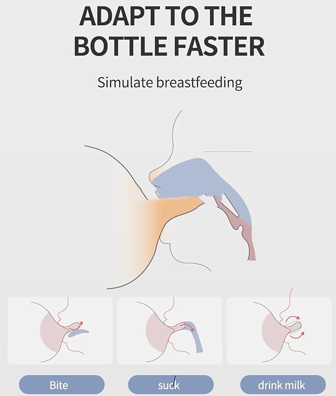 Glass Baby Bottles,Anti Colic Breastfeeding Bottle with Natural Response Nipple Size S,Wide Neck Slow Flow Baby Bottle for Baby,Newborn,Preemie 0-3 0-6 Month,BPA Free (Pink, 2 Pack, 4 Ounce)