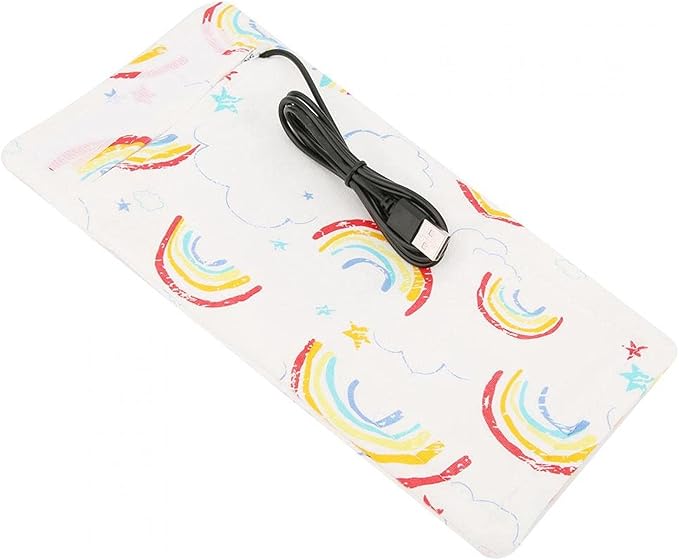 GOTOTOP Bottle Warmer Bag, Bottle Warmer Case Milk Warmer, Portable Cooler Bag with USB Charging Port for Baby Care(Red)