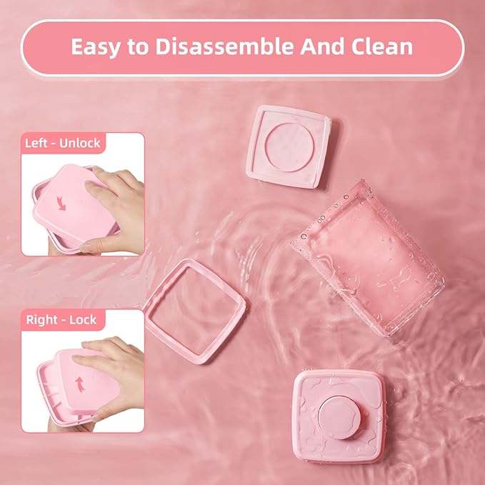 Ankou Airtight Food Storage Container - 7 Pcs One Button Handy Container Stackable Food Containers for Snacks Candy Salt Herbs Spices Coffee Bean Formula Popcorn BPA-Free Tight Seal