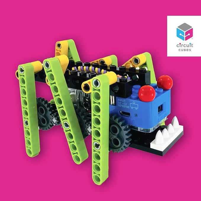 Circuit Cubes Monster Maker Kit – Remote Control Robotics Kit - STEM Learning Toy for Kids Age 8 and Up
