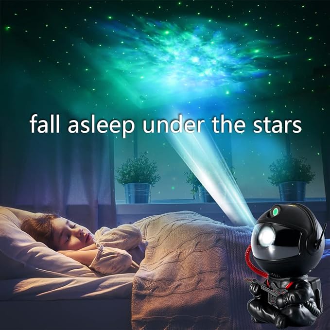 Galaxy Projector, Astronaut Star Projector, Kids Night Light for Bedroom, Adult Playroom,Ceiling, Room Decoration