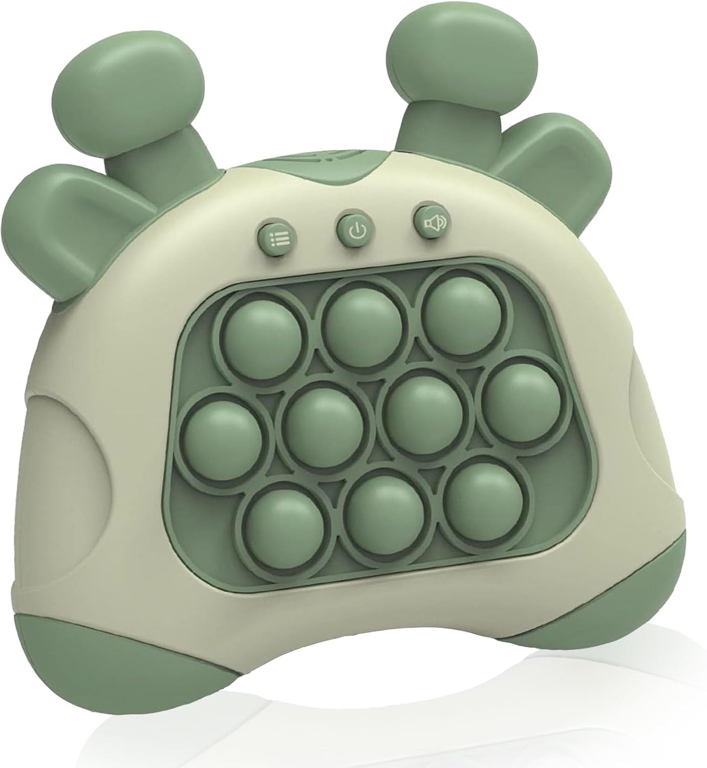 Pop Fidget Toys Handheld Game for Teens, Push Bubble Light up Puzzle Game Machine & Best Gifts for Kids, Quick Push Games Educational Sensory Toys, Stress Relief Party Favors Toy Age 3 -12 (Deer-G)