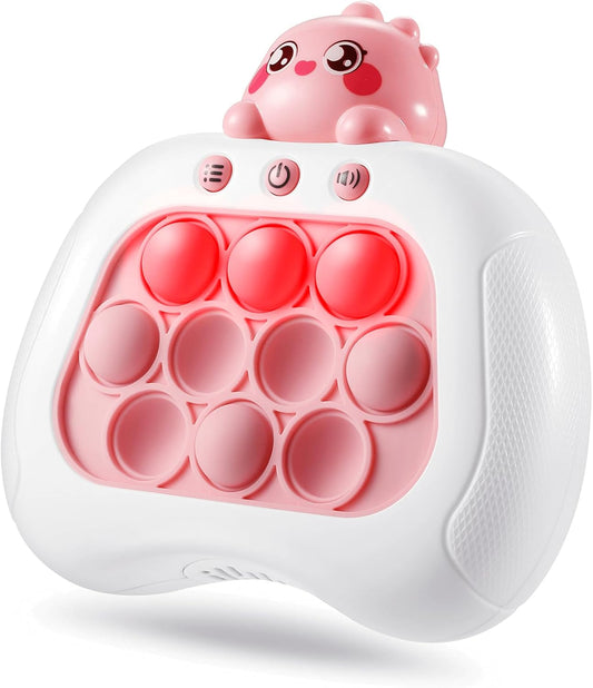Push Game Console, Handheld Game for Kids 6-8 Years Old, Push Game, Bubble Pressure Glow Game, Autism Sensory Toy, Birthday Gift for Boys, Girls, Teens 8-12 Years Old…