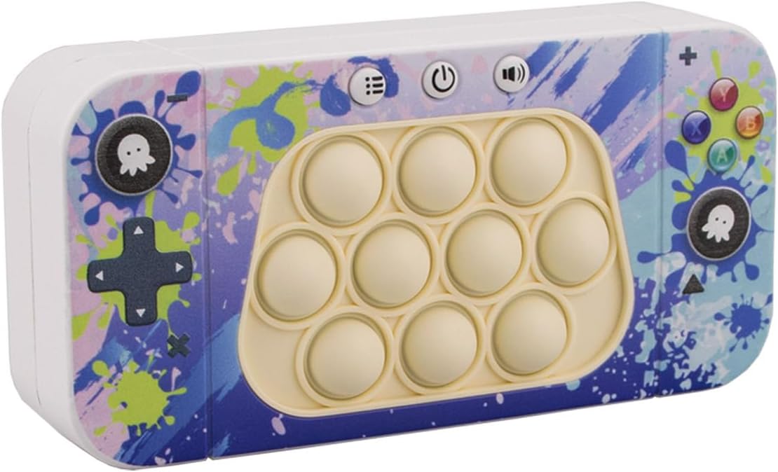Puzzle Pop Light Up Game Fidget Travel Games/Travel Sensory Fidget Toys Popular Handheld Games for Teenagers Anti Anxiety Autism Relief Birthday Party Presents (Game Console-A)