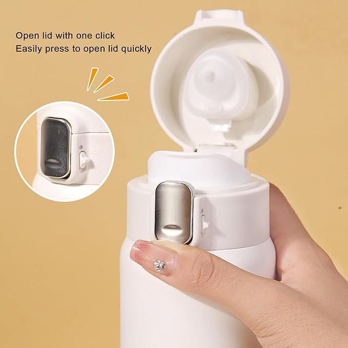 Portable Bottle Warmer, Bottle Warmer, Portable Milk Warmer for Travel, Quickly Heats Water, 37-50°C, Adjustable Capacity 300ml, Travel Bottle Warmer