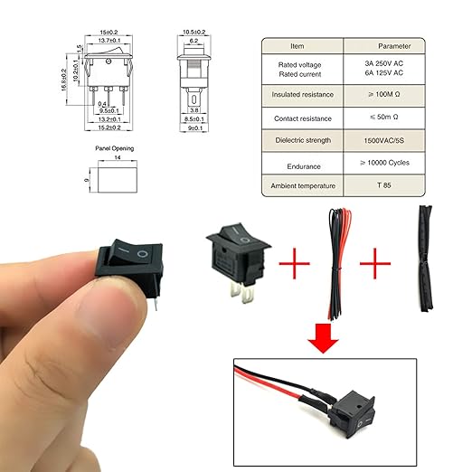 EUDAX 18 Set DC Motors Kit,Mini Electric 1.5-3V 24000RPM Hobby Motor with AA Battery Holder for STEM DIY Toy