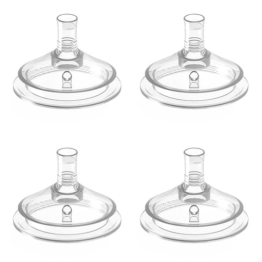 Nipples for Philips Avent Baby Bottles, Natural Trainer Sippy Cup My Grippy Spout/Natural Trainer Sippy Cup, Soft 100% Silicone Nipples, Fast Flow 5, 8m+