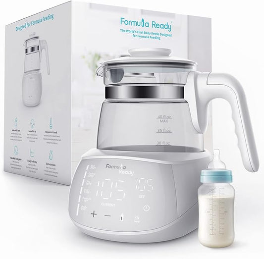 Baby Water Kettle- One Button Boil Cool Down and Keep Warm at Perfect Temperature 24/7 - Dispense Water Instantly- Replace Traditional Bottle Warmer