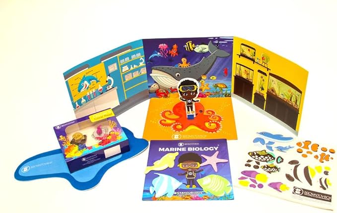 Educational Science STEM Kit for Kids Ages 6–8- Gift for Boys & Girls (Oscar Marine)