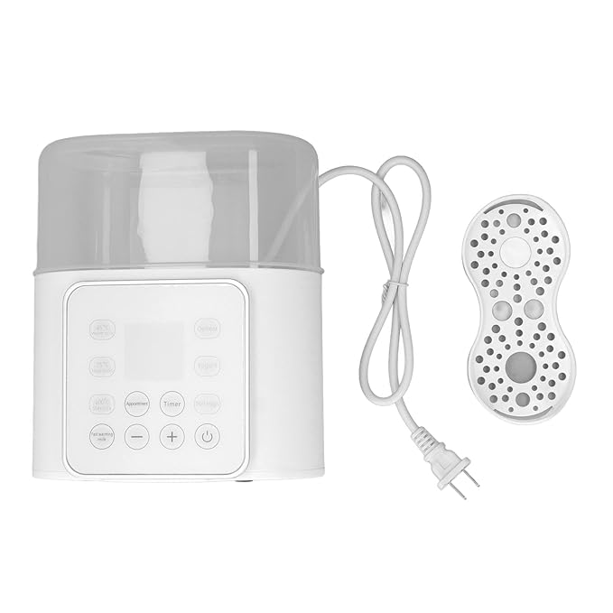 Double Bottle Warmer, 2 in 1 Automatic Double Bottle Warmer for Toddlers in Daily Life (US Plug 110V)