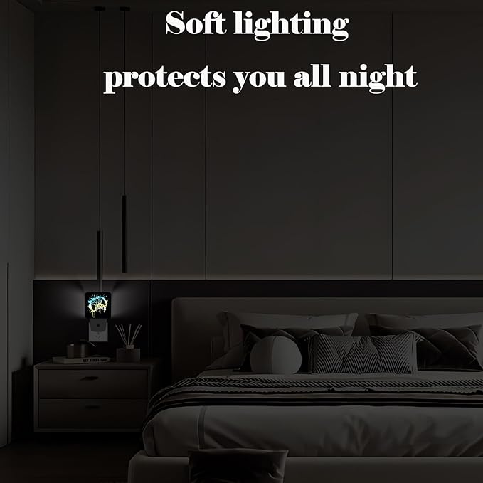 I'm A Gamer Night Light,Plug Into Wall with Dusk to Dawn Light Sensors, Warm Nightlights for Bedroom, Bathroom, Hallway, Kitchen, Gifts Ideal for Boys Girls Women Men