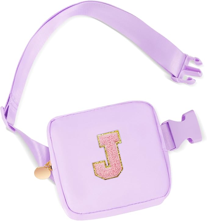 Birthday Gifts for 2 3 4 5 6 7 8 9 10 11 Year Old Girls - Mini Fanny Pack Cute Crossbody Bag Belt Bag Cute Trendy Stuff,Graduation Gifts for Girls Teens Kids Daughter Sister Her - Lavender,J