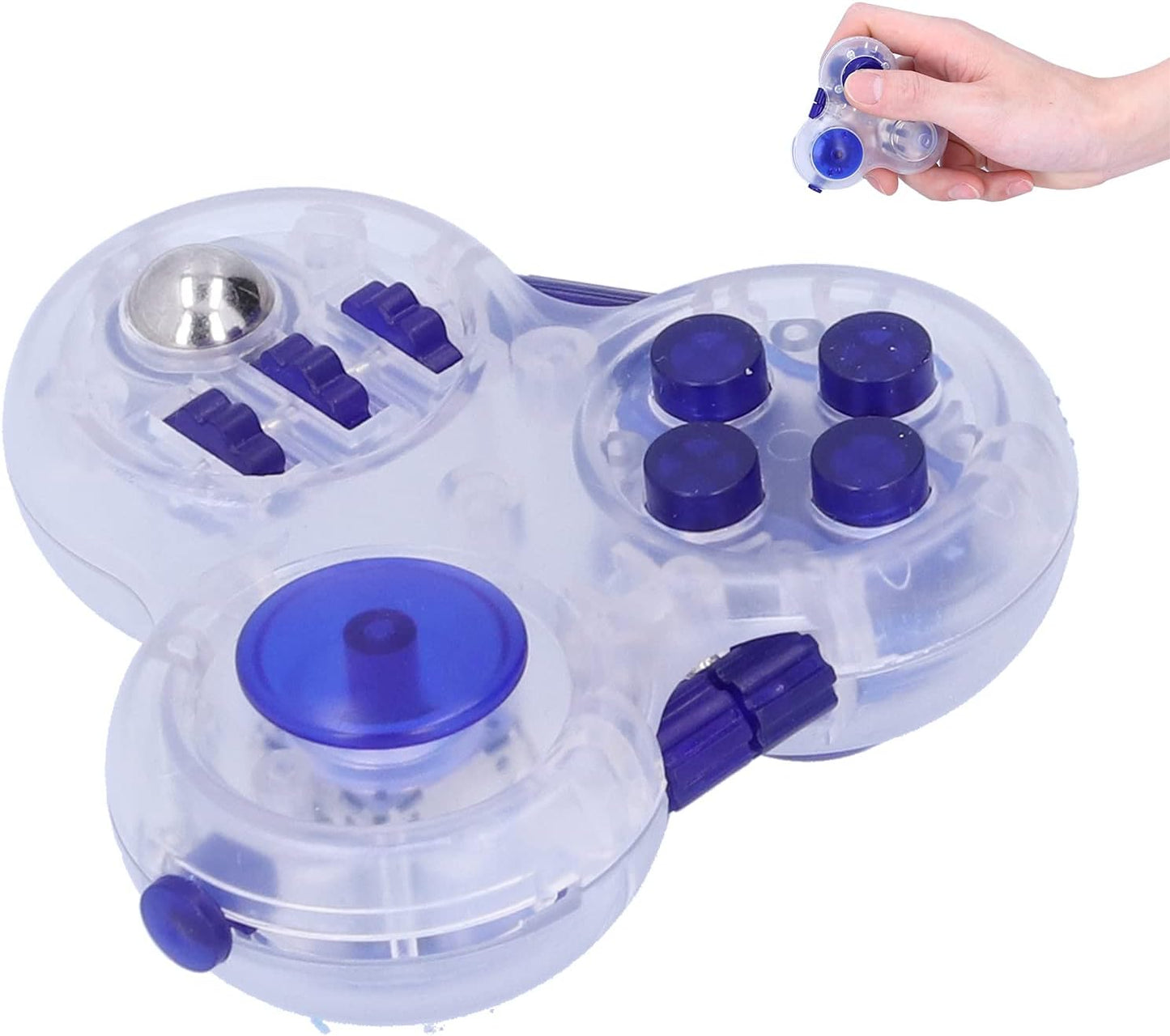 Fidget Controller Pad, Durable Fingertip Toy Fidget Controller Pad Cube Environmentally Friendly for Home and Office